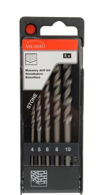 ABRABORO Kőzetfúró klt 4,0-10,0 mm