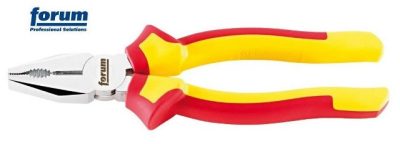 FORUM Szigetelt kombinált fogó, kétkomponensű nyél