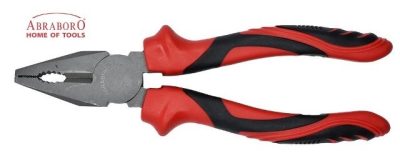 Kombinált fogó, kétkomponensű nyél, ABRABORO