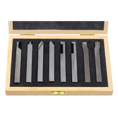 HSS esztergakés készlet, 10x10 mm 8 részes PTK