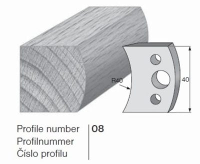 PILANA Profilkés és Fogásvastagsághatároló 08
