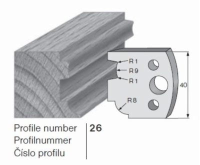 PILANA Profilkés és Fogásvastagsághatároló 26