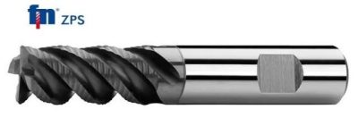 ZPS Keményfém ujjmaró, nagyoló, 4 élű, 12,0 mm hosszú, 45°, Weldon