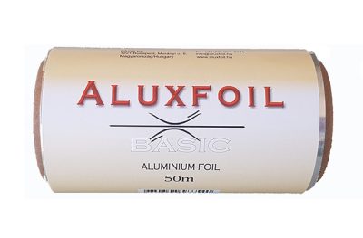 Aluxfoil melírfólia Basic ezüst, 50 m