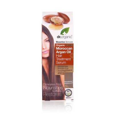 Dr Organic hajápoló szérum marokkói bio argán olajjal, 100 ml