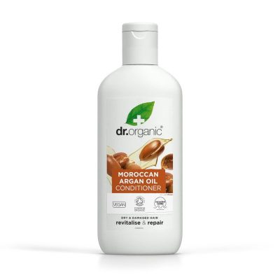 Dr Organic hajkondicionáló marokkói bio argán olajjal, 265 ml