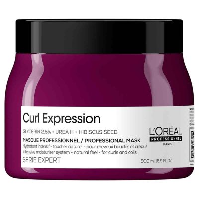 Loreal Serie Expert Curl Expression intenzív hidratáló hajpakolás göndör hajra, 500 ml
