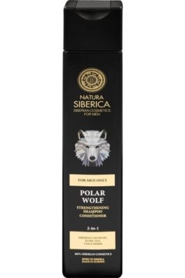 Natura Siberica erősítő sampon és hajkondicionáló férfiaknak, 250 ml