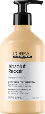 Loreal Serie Expert Absolut Repair sampon száraz és sérült hajra, 500 ml