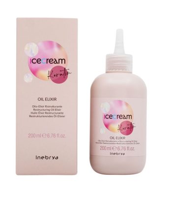 Inebrya Ice Cream Keratin Oil Elixir, 200 ml