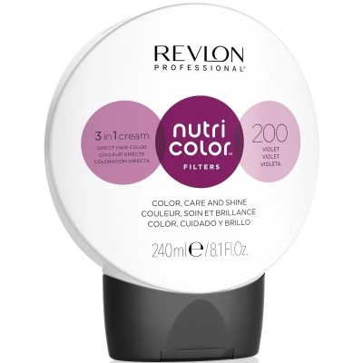 Revlon Nutri Color Creme színező hajpakolás 200 Lila, 240 ml