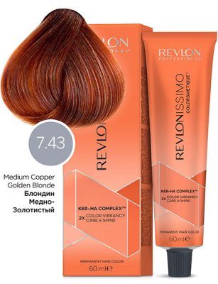 Revlon Revlonissimo Colorsmetique hajfesték 7.43