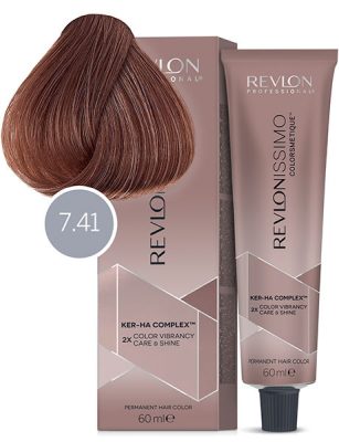 Revlon Revlonissimo Colorsmetique hajfesték 7.41