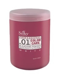 Silky Bleaching Powder White, porzásmentes szőkítőpor, 500 g