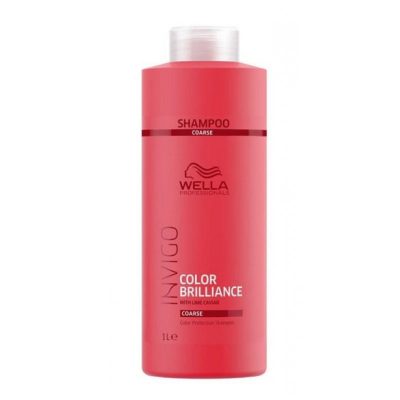 Wella Professionals Invigo Color Brilliance sampon vastagszálú Festett hajra hajra, 1 l