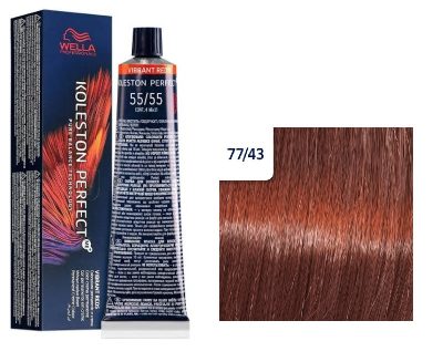 Wella Professional Koleston Perfect Me+ krémhajfesték, 77/43