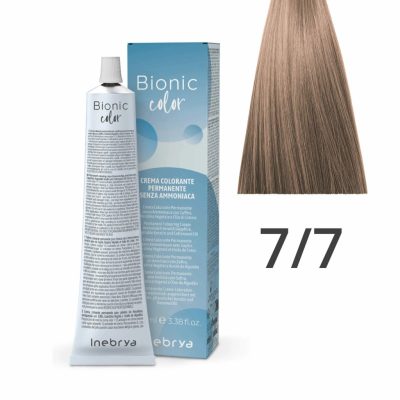 Inebrya Bionic Color ammóniamentes és PPD-mentes hajfesték 7.7
