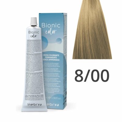 Inebrya Bionic Color ammóniamentes és PPD-mentes hajfesték 8.00