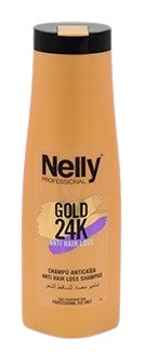 Nelly 24K hajhullás elleni sampon, 400 ml