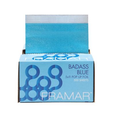 Framar Pop Up BadAss Blue dombornyomott színes melírfólia, 139,5 m, 500 db