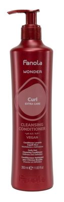 Fanola Wonder Curl Cleansing balzsam Göndör hajra hajra, 350 ml