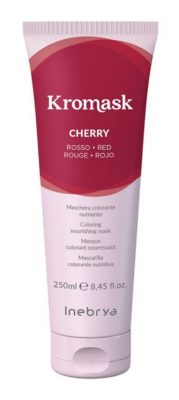 Inebrya Kromask hajszínező hajpakolás, Cherry Red, 250 ml