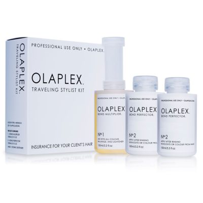Olaplex Travel Kit kötésépítő szalonkezelés 1 db No. 1, 100 ml + 2 db No. 2, 100 ml