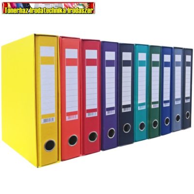 Trend tokos iratrendező színes 8cm ger.(80mm)