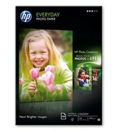 Hp Q2510A Photo paper glossy 100lap/cs A/4 200 gr