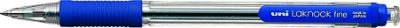 Uni SN-101 lacknock golyóstoll KÉK (sn101)