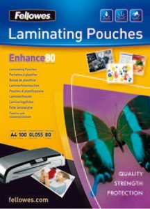 Fellowes lamináló fólia A/3 2x100 micr. lamináló fólia , fényes 100db/csg 53512