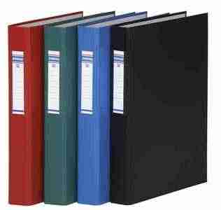 Donau gyűrűskönyv 2gy A4 45 mm gerinc, 30 mm gyűrű átm., gerinc cimkével ( D gyűrű) (3932)