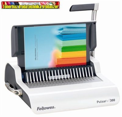 Fellowes Pulsar+ Spirálozógép, műanyag spirálkötéshez, manuális, 300 lap, 