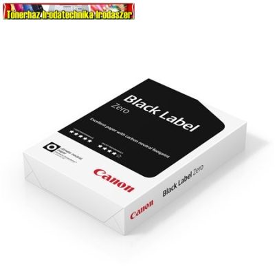 Canon Black label Zero (Canon Office) A/4 80g fénymásolópapír 500ív/cs (Océ premium)