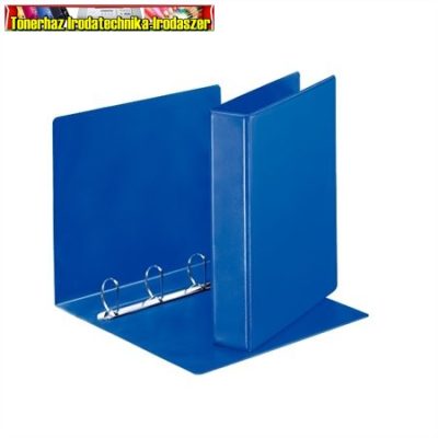 Esselte 49762 kék panorámás gyűrűskönyv, 40mm D gyűrű, 65 mm-es gerinccel - 4 gyűrűs