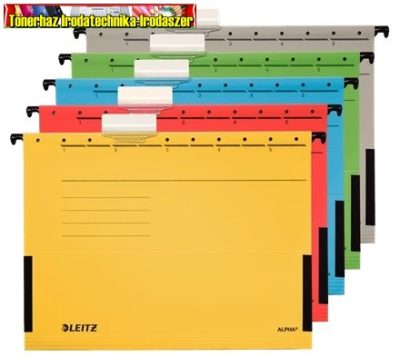 Esselte-Leitz Alpha oldalt zárt függőmappa 25db/csomag