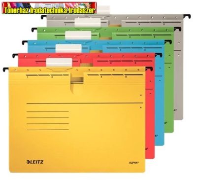 Esselte-Leitz Alpha lefűzős függőmappa 25/csg