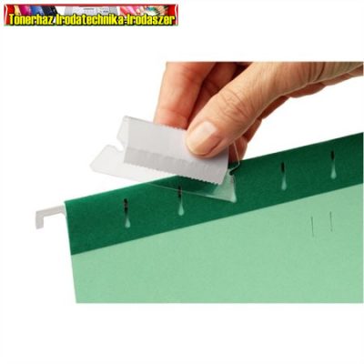 Függőmappa cserecímke tartó -94514-PENDAFLEX ÁTTETSZŐ ESSELTE 25db/cs