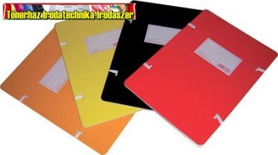 Színes szalagos irományfedél 1050gr-os kartonból