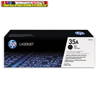 Eredeti HP CB435A toner (Fekete festékkazetta LaserJet P1005 / P1006 nyomtatókhoz) (1500 old.)