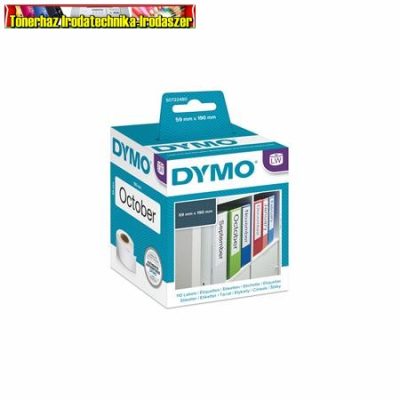 Dymo LW etikett rendező 99019 59mm 110db/tek, fehér S0722480
