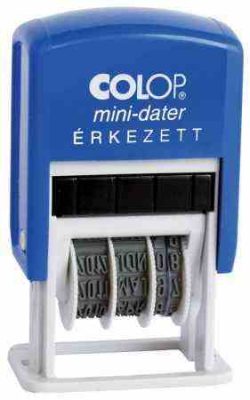 COLOP S 160/L fix szavas dátumbélyegző, Érkezett 