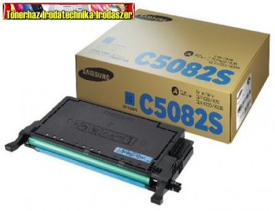 - Kiárusítás - Samsung CLT-C5082S eredeti cyan toner 2000 old(5%)/szín (CLP620,CLP 620,CLP670,CLP 670)