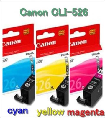 Canon CLI-526 C,M,Y eredeti tintapatronok (CLI526)
