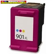 HP 901XL COLOR utángyárott ECO NEW tintapatron (CC654)
