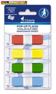 Victoria Oldaljelölő címke adagolóval, 4x36 lap Lvoj4