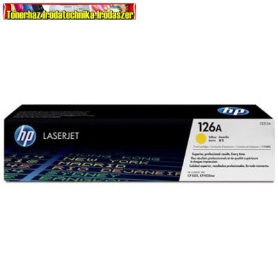Eredeti HP CE312A (126A) Yellow toner