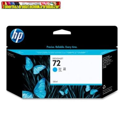 Hp C9371A No.72 eredeti tintapatron CYAN 130ml