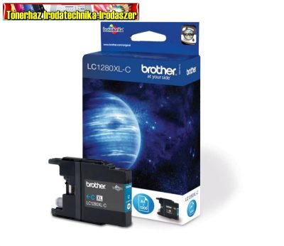 Brother LC1280XL-C CYAN tintapatron EREDETI