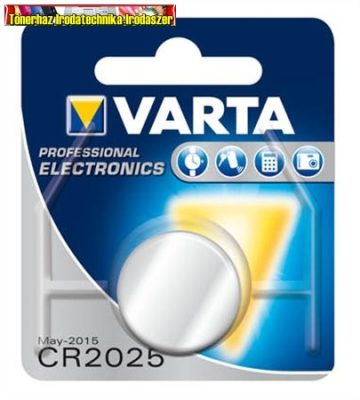 Varta CR2025 gombelem (1db-os kiszerelés)